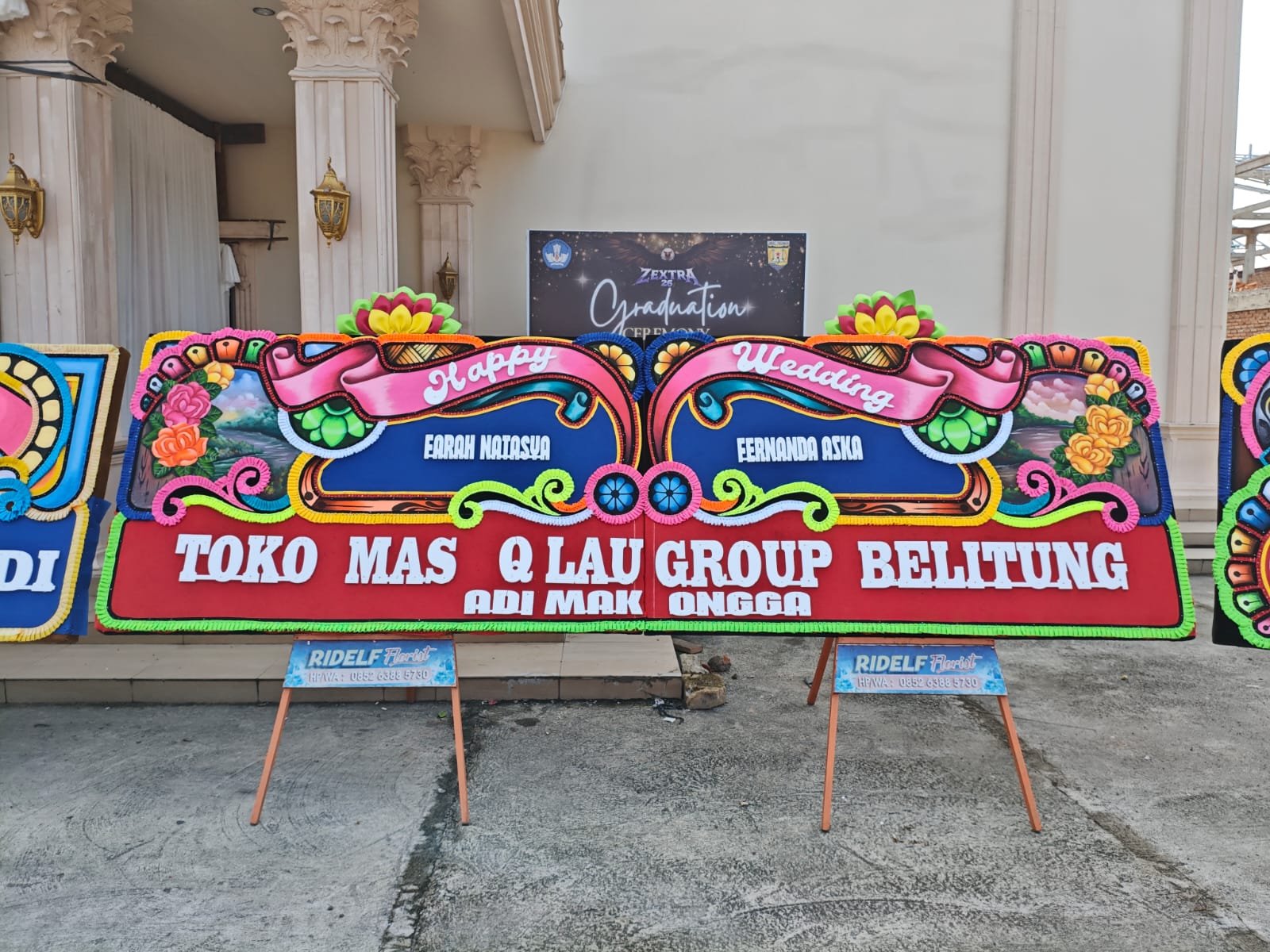 Papan Bunga Duka Cita