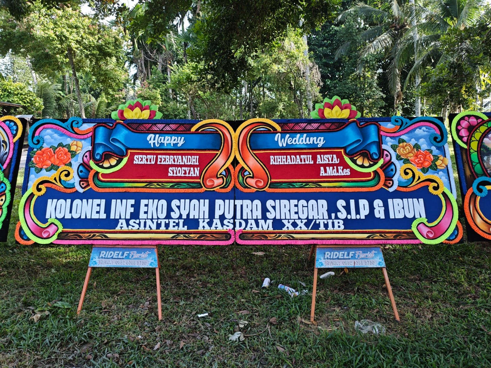 Papan Bunga Wisuda Elegant